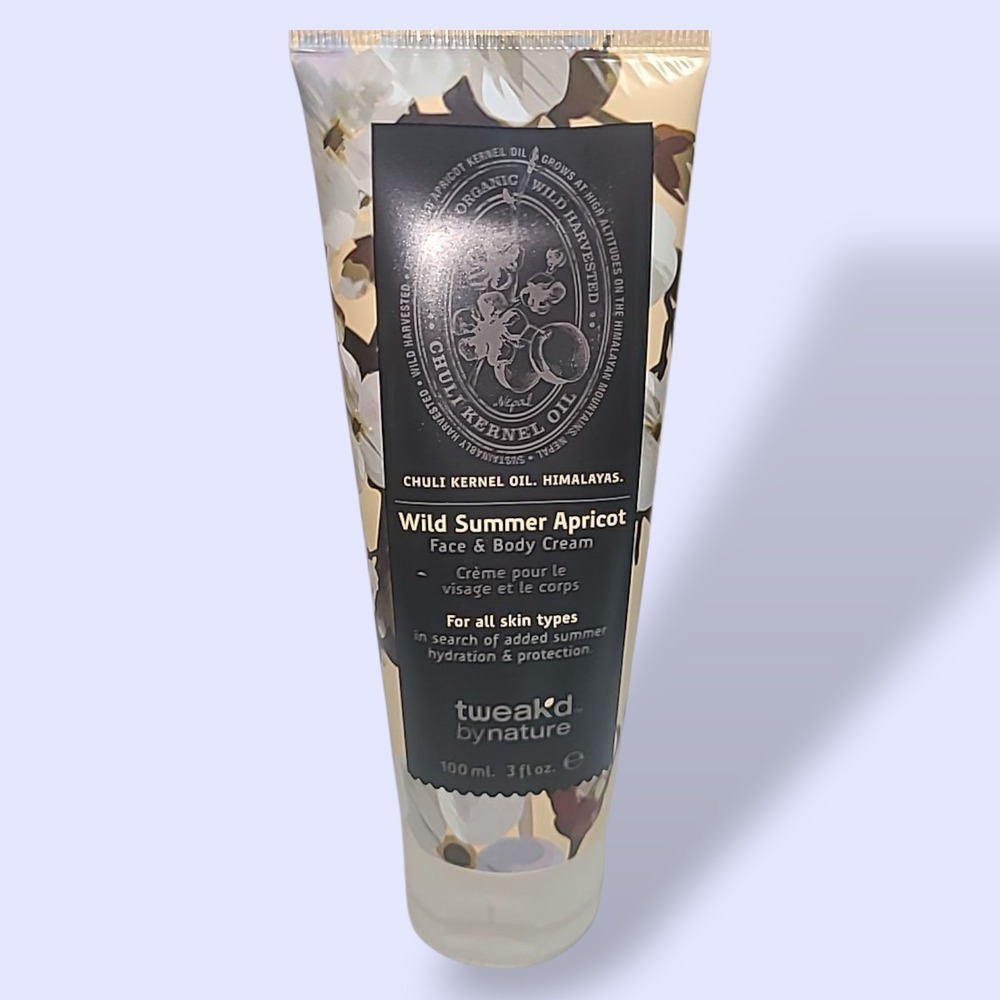 Tweak'd By Nature Wild Summer‎ Apricot Face & Body Cream  3 fl. oz. Sealed